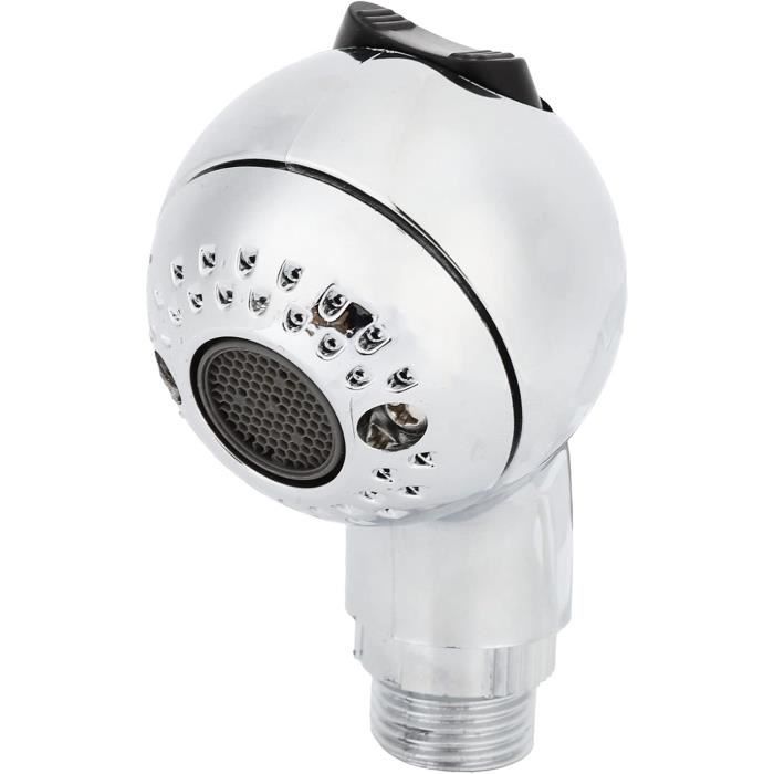 Pommeau De Douche À Main, Jet De Douche Puissant, 2 Vitesses Réglables, Accessoire De Pommeau De