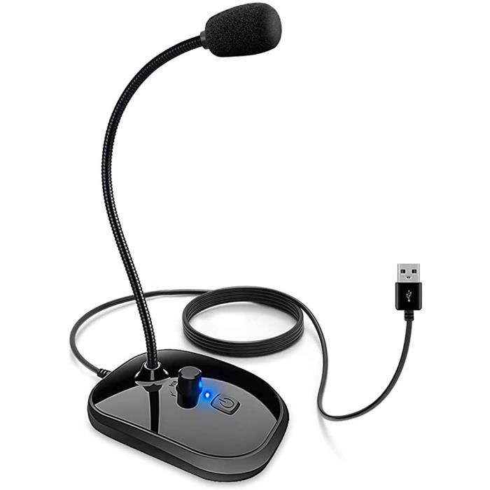 UTO Microphone USB PC et Mac - Compatible avec Tout Ordinateur - Micro de  Bureau Professionnel - Audio Haute Définition - Cdiscount Informatique