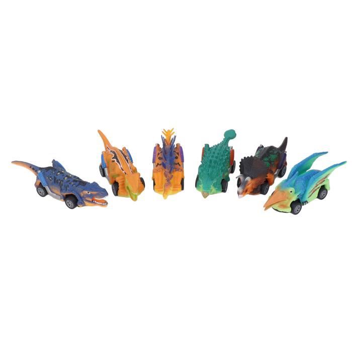 Nuheby Dinosaure Jouet Voiture Enfant Garcon Fille 3 4 5 6 Ans Camion Transporteur avec Mini