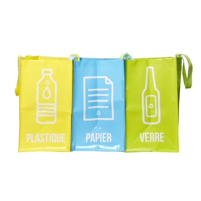 FRANDIS Lot de sacs de tri sélectif
