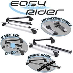 Thule 726 Porte-skis Deluxe en Aluminium pour 4 paires de Skis