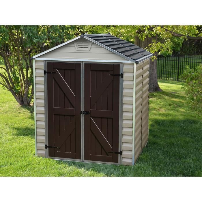 Abri De Jardin Polycarbonate Skylight 2 8m2 Marron Achat