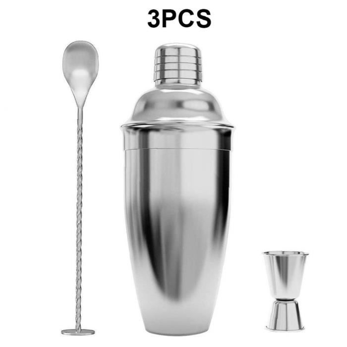 Cocktail Cocktail Set Cocktail Shaker Set 750ml En acier inoxydable