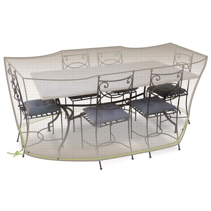 HOUSSE DE PROTECTION TABLE RECTANGULAIRE + CHAISES HOUSSE DE PROTECTION TABLE RECTANGULAIRE + CHAISES