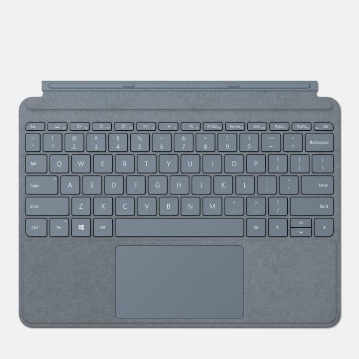 MICROSOFT Clavier Type Cover Surface Bleu Glacier pour Surface Go 3 - AZERTY