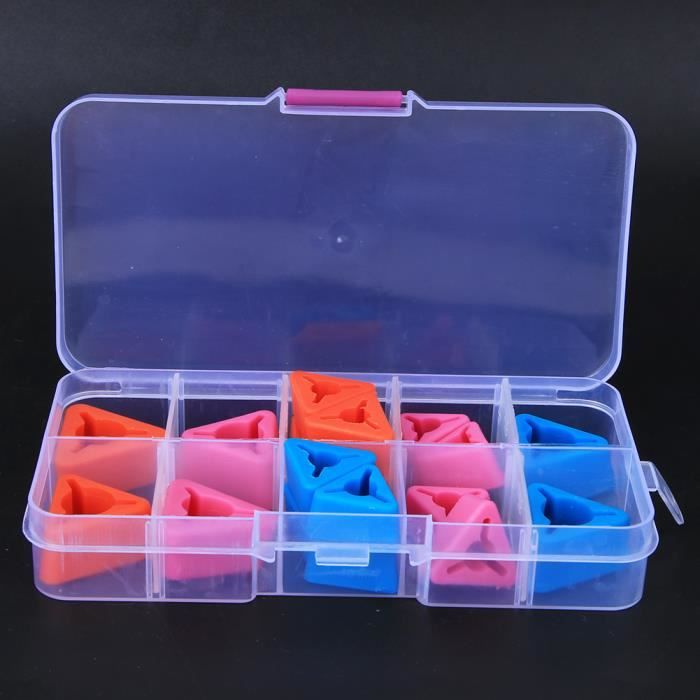 8 Bouchons De Protection D'aiguilles à Tricoter En Silicone - Assortis