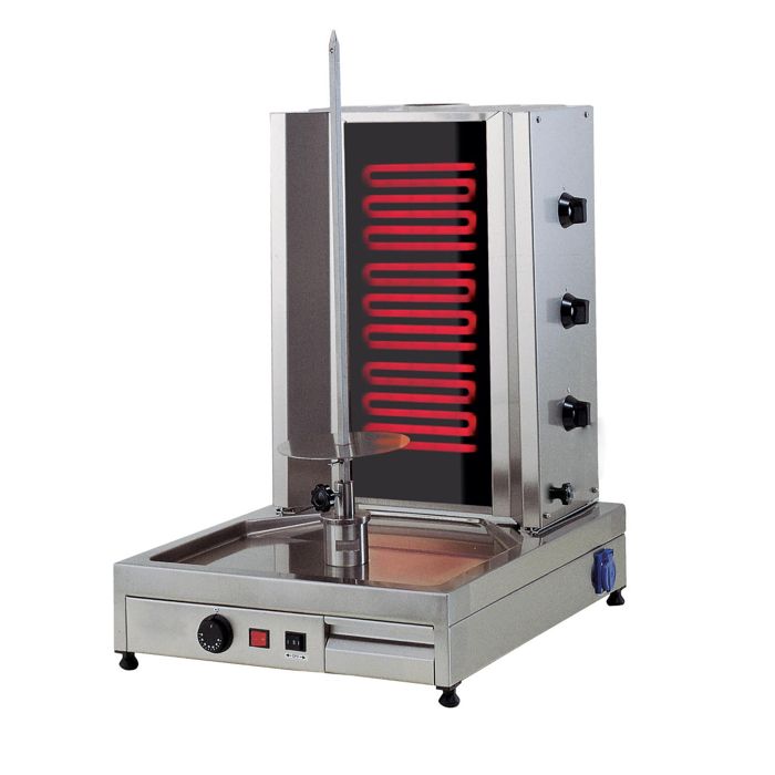 MACHINE A KEBAB ELECTRIQUE 3 RADIANS INDEPENDANTS-L2G 530 - Cdiscount ...