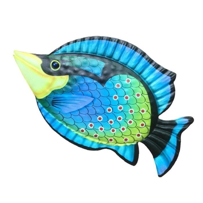 Porte-lettres Zoomorphe Vintage – Poisson Carpe En Métal Argenté – Déco