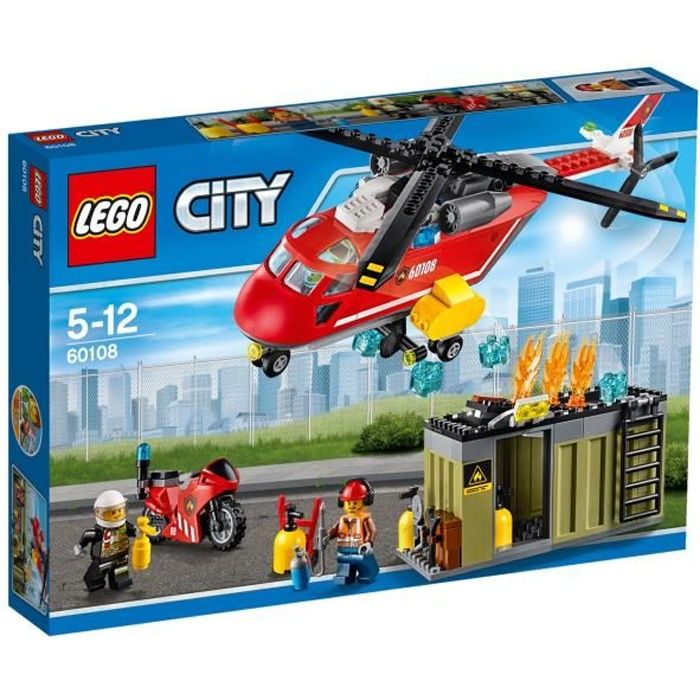 LEGO® City 60108 LUnité de Secours des Pompiers