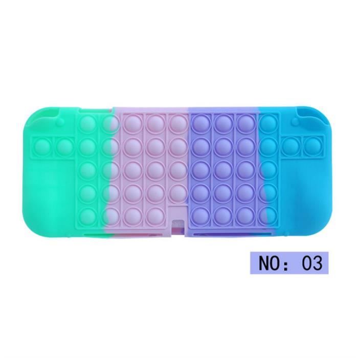 Coque Transparente Protection Pour Nintendo Switch OLED - Antichoc, Ancrable, Facile à Installer - 5 Pièces