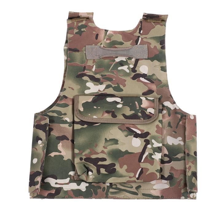 Gilet Camouflage Enfant – Armée – Taille 11-12 Ans – Highlander Neuf étiqueté