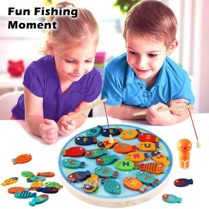 Jeu De Peche Magnetique Educatif Peche A La Ligne Enfant Jeux De Societe Jouet Bois Educatif 26 Lettre Bois 3 4 5 Ans Cadeau Cdiscount Jeux Jouets Jeu De Peche Magnetique Educatif Peche A La Ligne Enfant Jeux De Societe Jouet Bois Educatif 26 Lettre Bois 3 4 5 Ans Cadeau Cdiscount Jeux Jouets