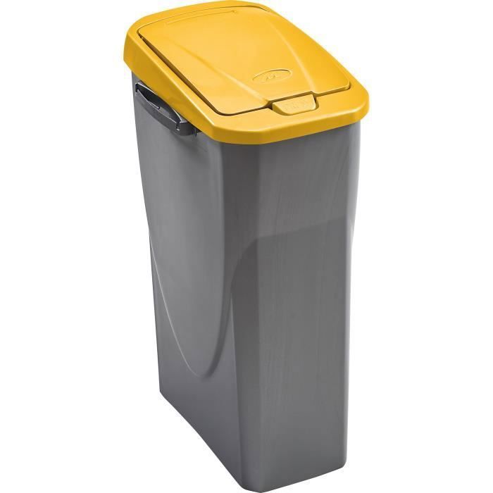 Fond de poubelle 25 L pour couvercle jaune