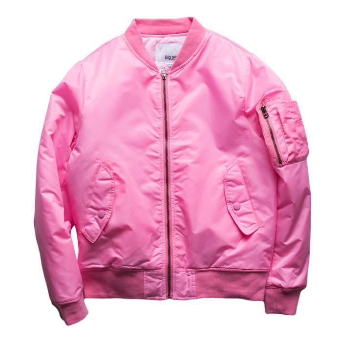 Bombers rose homme clearance