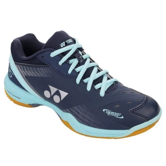 Chaussures Badminton YONEX Power Cushion 65 Z3 - Femme - Bleu Chaussures Badminton YONEX Power Cushion 65 Z3 - Femme - Bleu