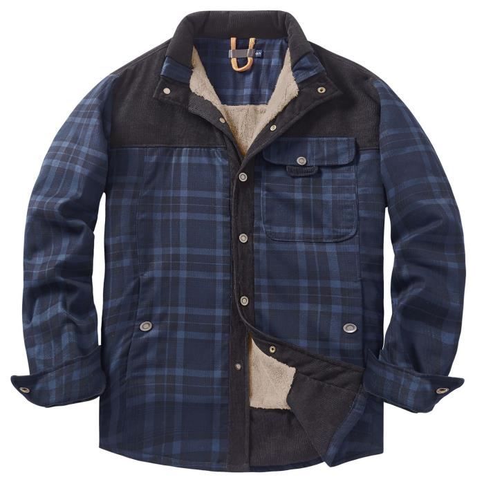 Chemise fourrée homme 2025