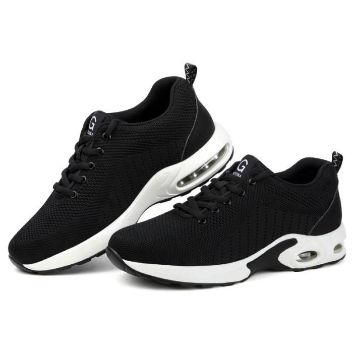 Loiston Basket De Sécurité Légère Homme/Femme – Embout Acier, Antidérapante, Respirante – Chaussures De Travail Confortables 37-46
