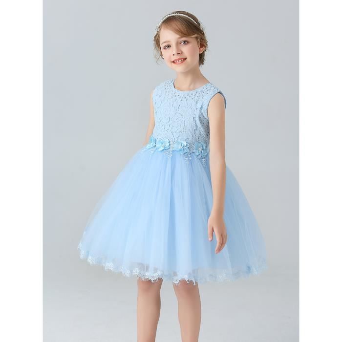 Robe ceremonie dentelle blanche fille 2 ans - Cdiscount