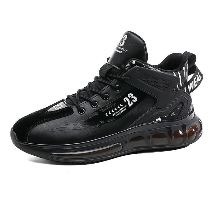 Chaussures à Enfiler En Maille Respirante Pour Homme - Baskets à Coussin D'air Pour Homme - Semelle Souple - Chaussures De Sport Respirantes Et