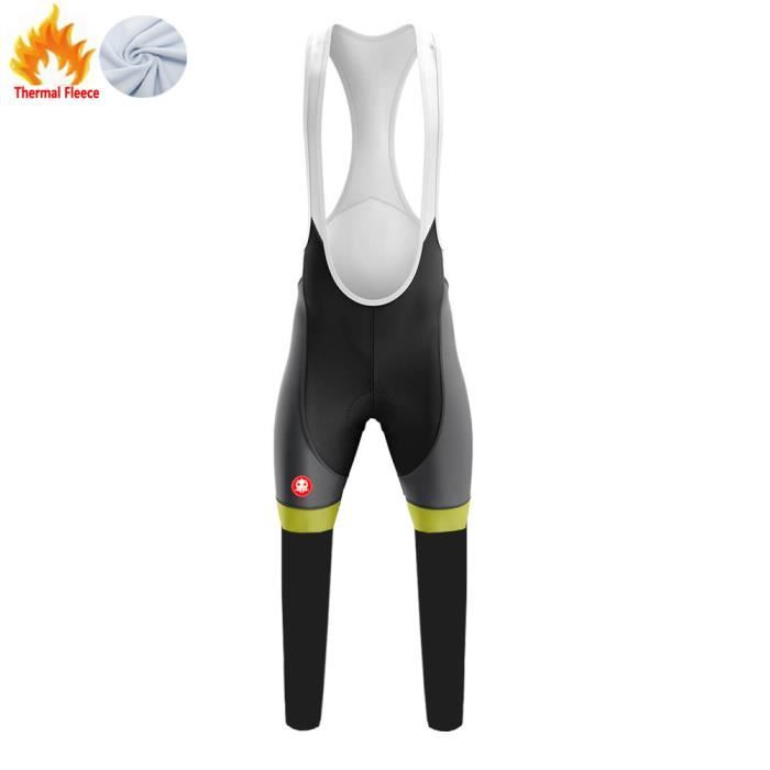 Pantalon VTT Hiver INBIKE Homme - Rembourré 3D Polaire Pour Cyclisme