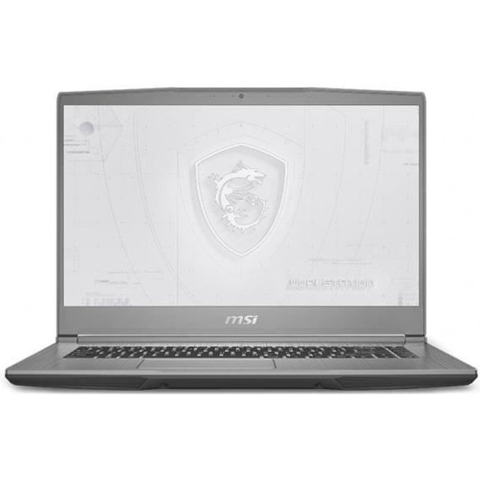 MSI PC Portable Workstation – WF65 10TH-1212FR – 15.6 FHD – I7 10750H – RAM 16Go – 256Go SSD + 1To SATA – Quadro P620 4Go – Window