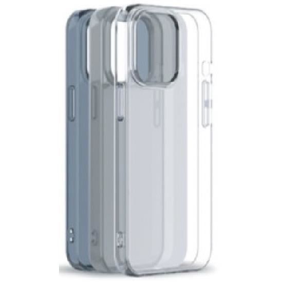 MYWAY PACK 3 COQUES SOUPLES TRANSPARENTES IPHONE 13 PRO