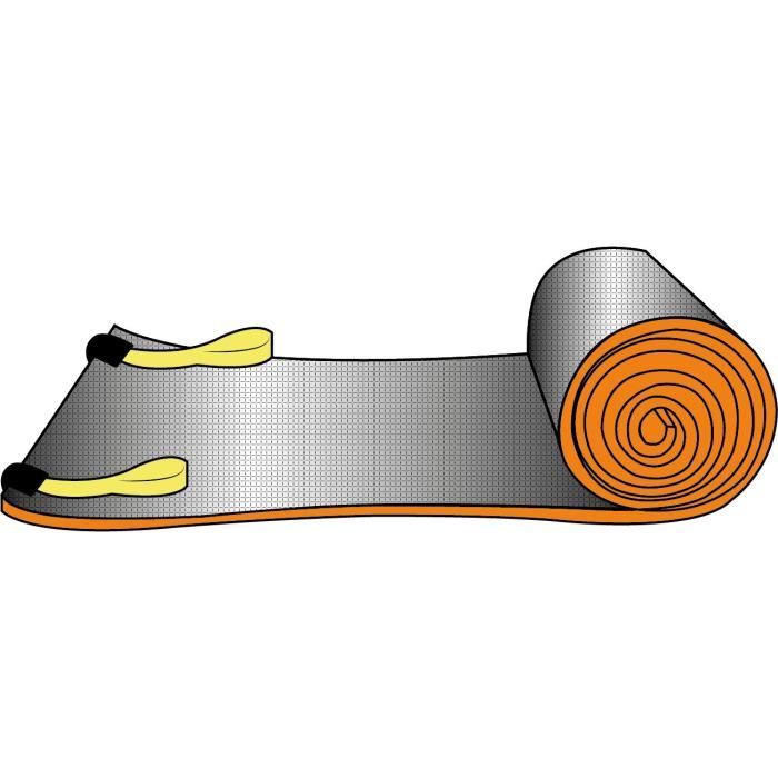 Tapis De Sol Camping 8 Mm XLPE - Isolant, Léger, Antidérapant - 50x180 Cm Pour Yoga, Randonnée, Plage, Tente