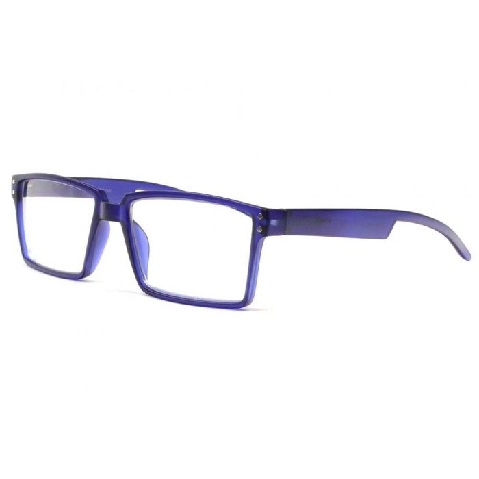 Lunettes Loupes New Time Lunettes lecture originales bleues rectangles Xya Dioptrie 1 5 Bleu Bleu Achat Vente lunettes de lecture Homme Adulte Cdiscount