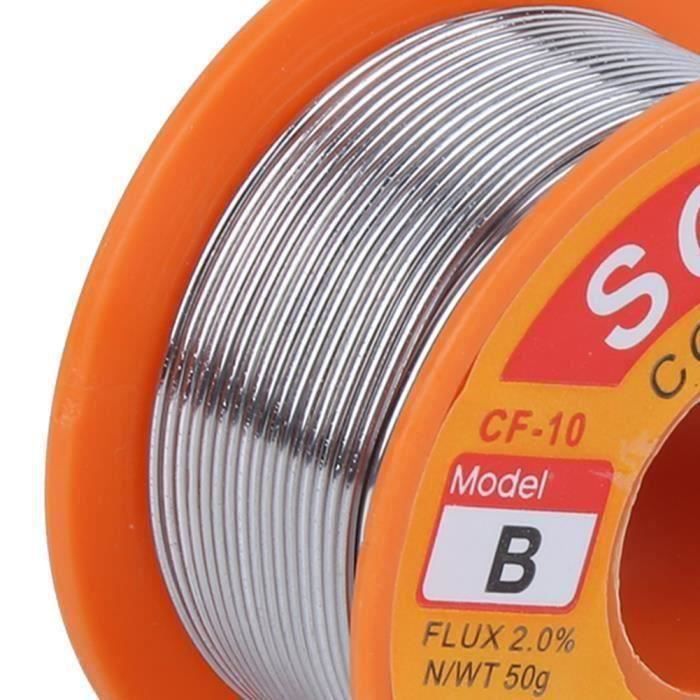 Fil De Soudure 0,3mm Noyau Plomb - 1 Pièce, Pour électronique, Marque Générique