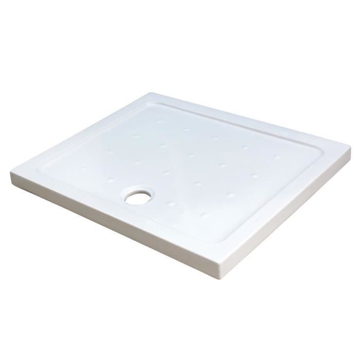 ondee receveur meri picots antiderapants 80x100x6 5cm gres blanc cdiscount bricolage