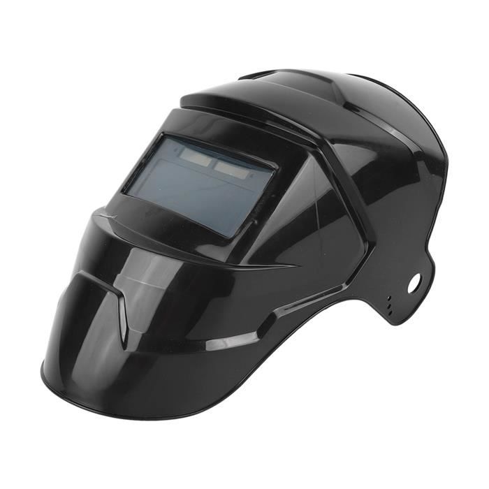 Casque De Soudage Solaire Avec Fenêtre De Vue Taille 42 × 92 Mm + Bandeau Lavable Et Réglable