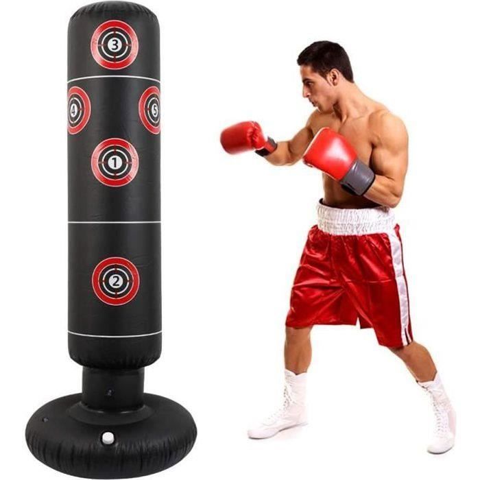 Light 160CM Sac de Frappe Boxe Gonflable sur PiedSac de Frappe sur