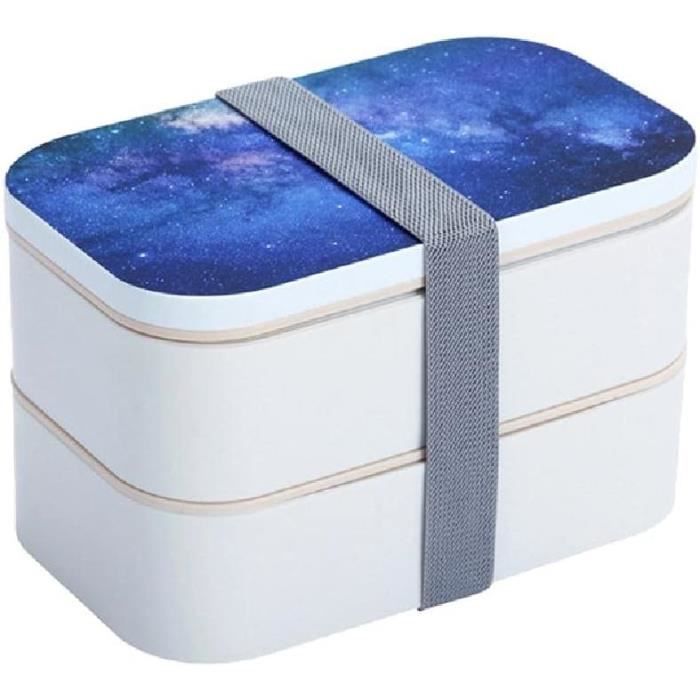 Boîte Bento Acier Inox 4 Couches - Lunch Box Portable Isotherme Avec Sac - Repas Emporté