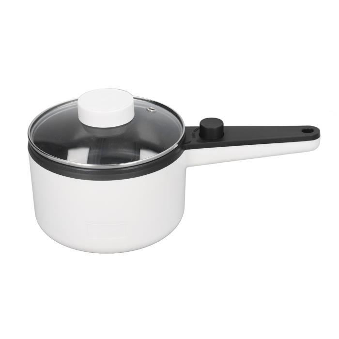 Mini Casserole/marmite 200 Ml En Inox - Avec Manche En Bois De Noyer - Pour Faire Fondre Beurre, Chauffer Lait, Sauces - 20.5x8 Cm