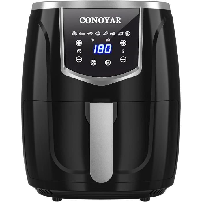 Friteuse Sans Huile Air Fryer XXL 8.5L - 1785W, 12 Fonctions, écran LED - Neuve