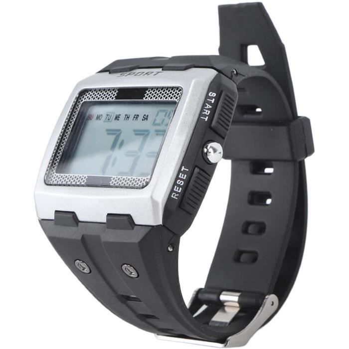 Montre Électronique Led Pour Homme Et Femme, Étanche À 100 M