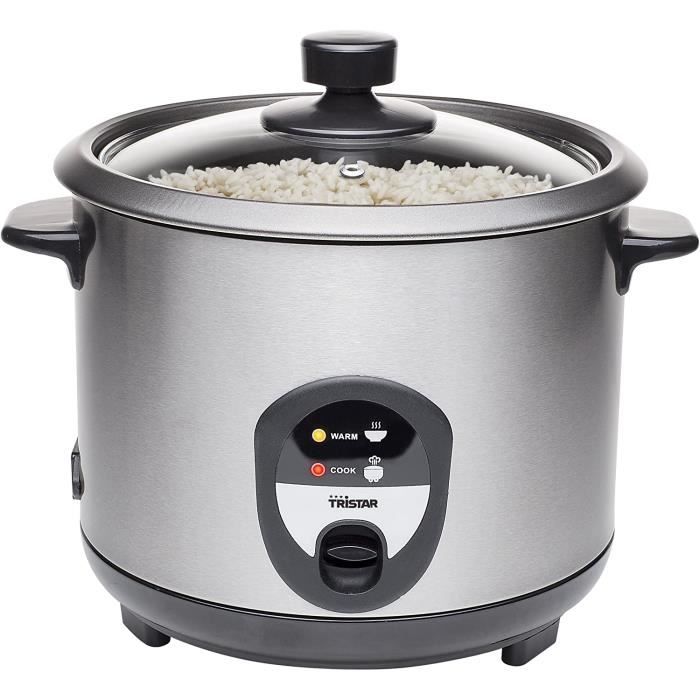 Cuiseur à riz Tristar RK-6129 – 2,2 litre – Fonction de maintien au chaud