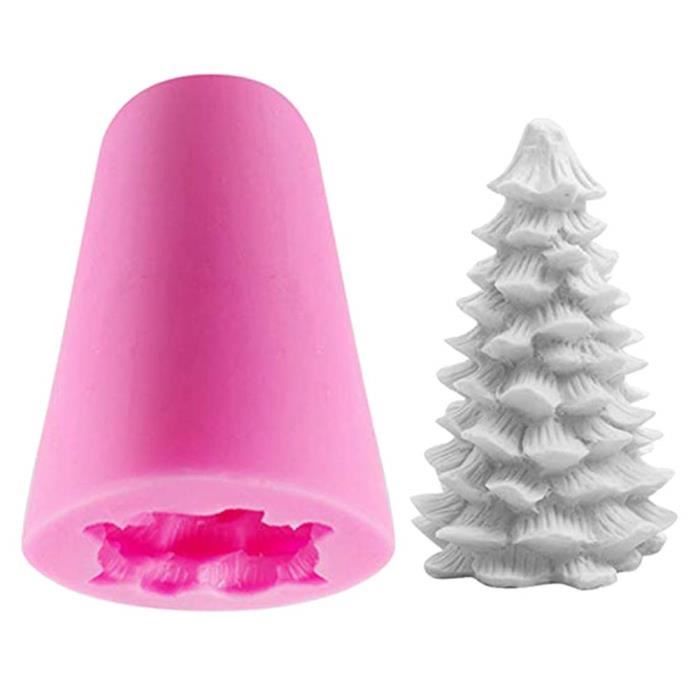 3d Sapin De Noel Bougie Fondant Silicone Moule Gateaux Pouding Au Chocolat Gateau Moule Outil De Cuisson Cdiscount Maison