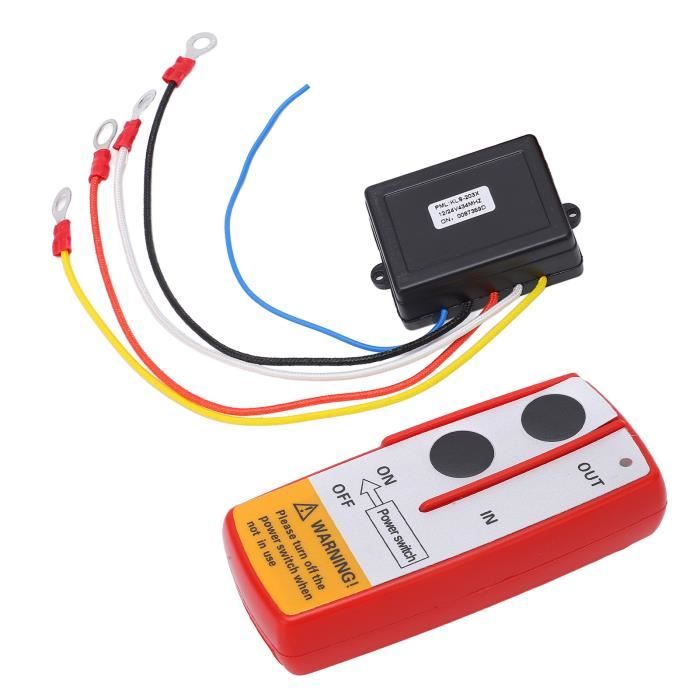 Télécommande Sans Fil Sharainn Pour Treuil De Voiture RC 1:10 - Métal Et Plastique