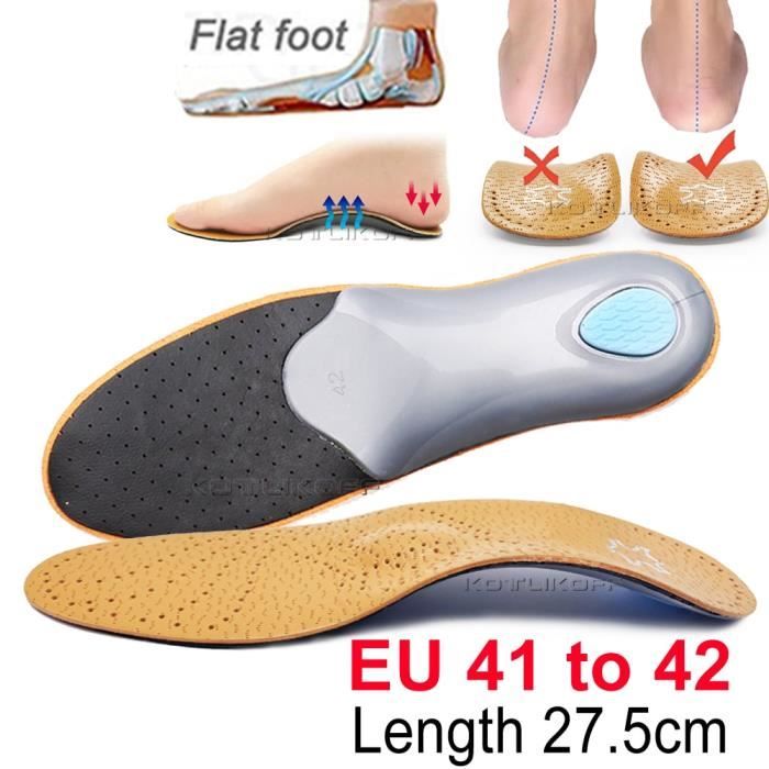 Chaussures pour hot sale pieds plats femme