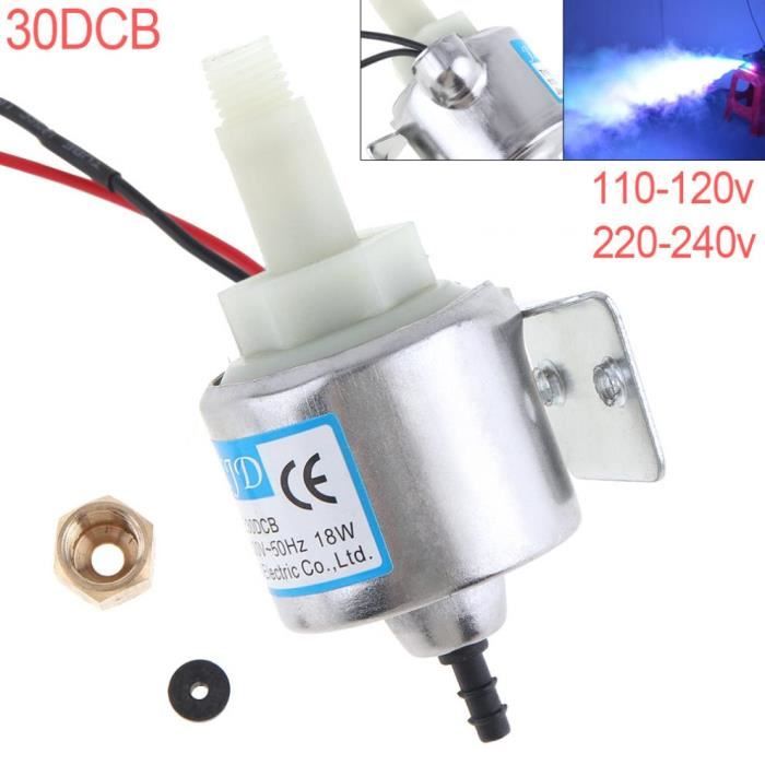 Pompe à Huile (liquide) 18W Pour Machine à Brouillard / Fumée 220-240V - Modèle 40DCB, Pour Liquide à Base D'eau
