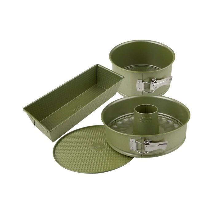 Zenker Ensemble de 3 moules à gâteaux de 18 à 30 cm Green Vision - vue 1