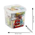 Grande boîte de rangement garnie de boîtes d'aliments factices avec des marques connues et en langue française - KLEIN - 7210-1