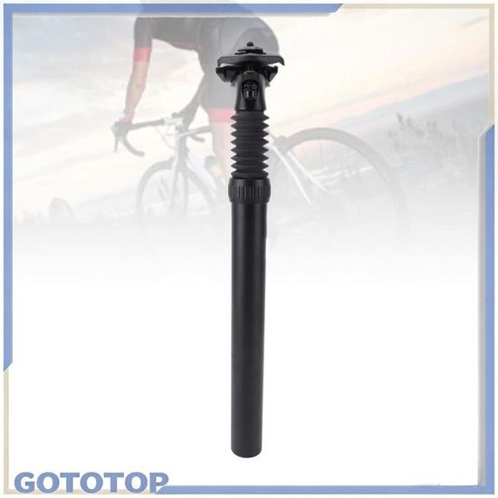 Tige De Selle Suspendue En Alliage D’aluminium – 31,8 Mm De Diamètre, 400 Ou 500 Mm, Absorption Des Chocs – Homyl