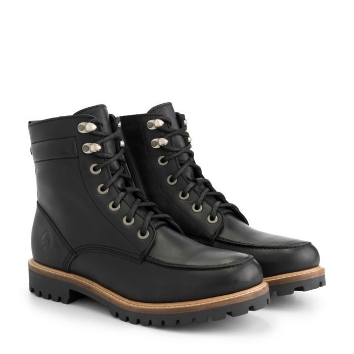 Bottines Travelin Rogaland black Cdiscount Chaussures