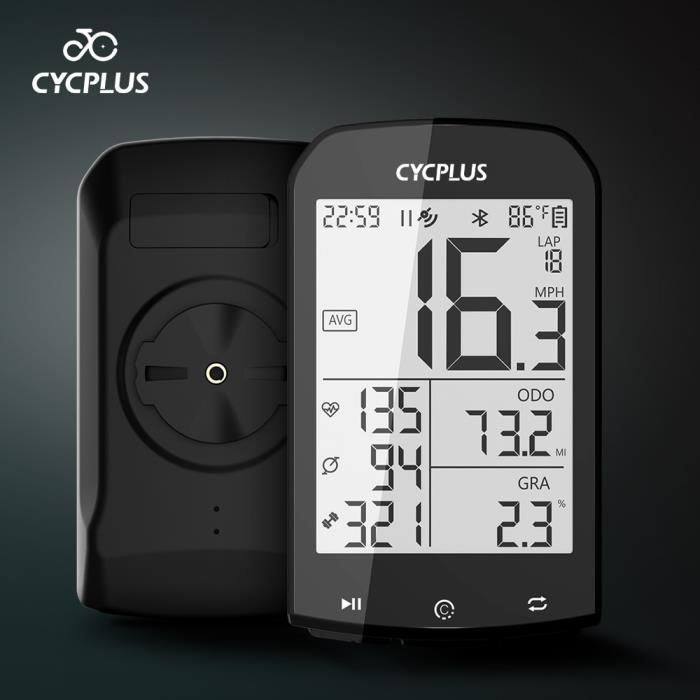 Ordinateur de vélo GPS, Ordinateur de cyclisme sans fil, Compteur