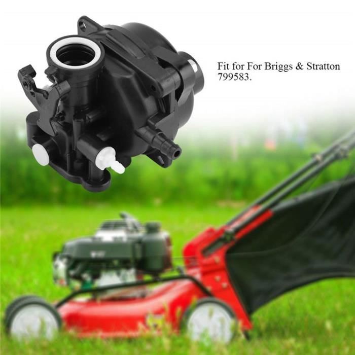 Kit Carburateur Pour Tondeuse Briggs & Stratton 799584 594058 - Compatible Moteurs 09P702