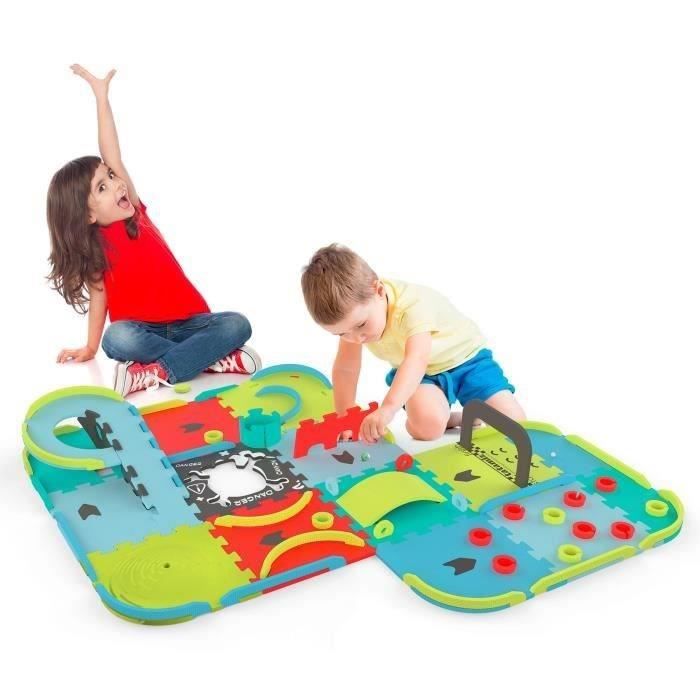 RUGMRZ Tapis Gym Enfant Créativité géométrique Tapis Carreaux De