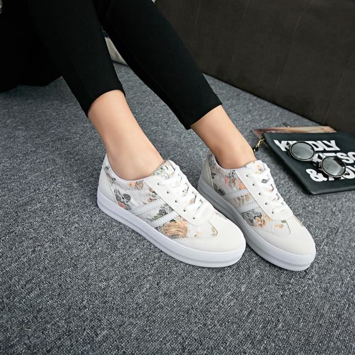 Sneakers en toile femme online