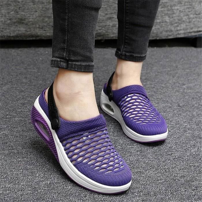 Chaussures de danse,Chaussures de danse en maille respirantes pour femmes,  baskets en cuir souple et légères, chaussures de danse - Cdiscount Sport